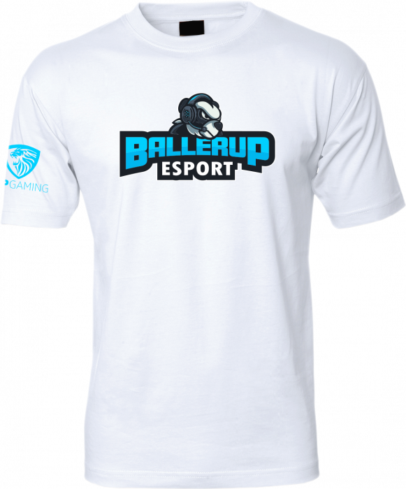 ID Ba T-Shirt Stort Logo Hvid (0500) › 3 Farver - Ballerup Esport tøj og udstyr